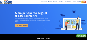 Start Up Pendidikan Perkoperasian Dikoin.id