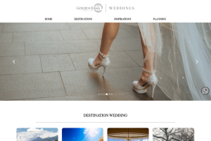 Website Company Profile - Golden Rama Wedding
